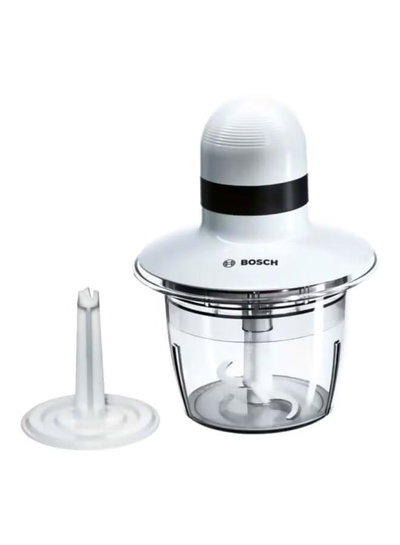 Bosch MMR08A1 Vegetable Chopper, 400W, 800ML, Stainless Steel Blades - White Transparent product image 4
