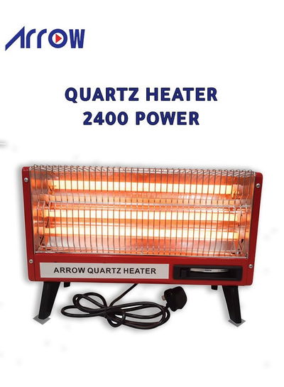 دفاية كهربائية ارو، 2400 واط، 4 شمعة، RO-CP2400H - احمر product image 5