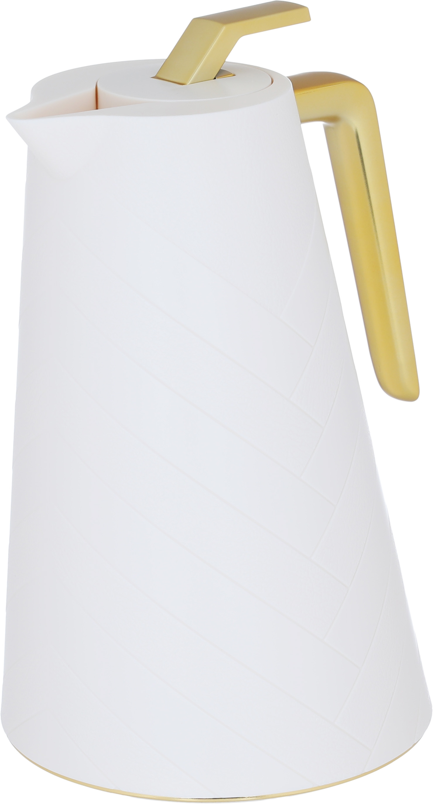 ترمس جلوري، 1.5 لتر، حافظة داخلية زجاج، هيكل خارجي بلاستيك - بيج product image 3