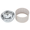 صحن تقديم استيل السيف غاليري، 7 × 12 × 12 سم، دائري - بيج product image 2