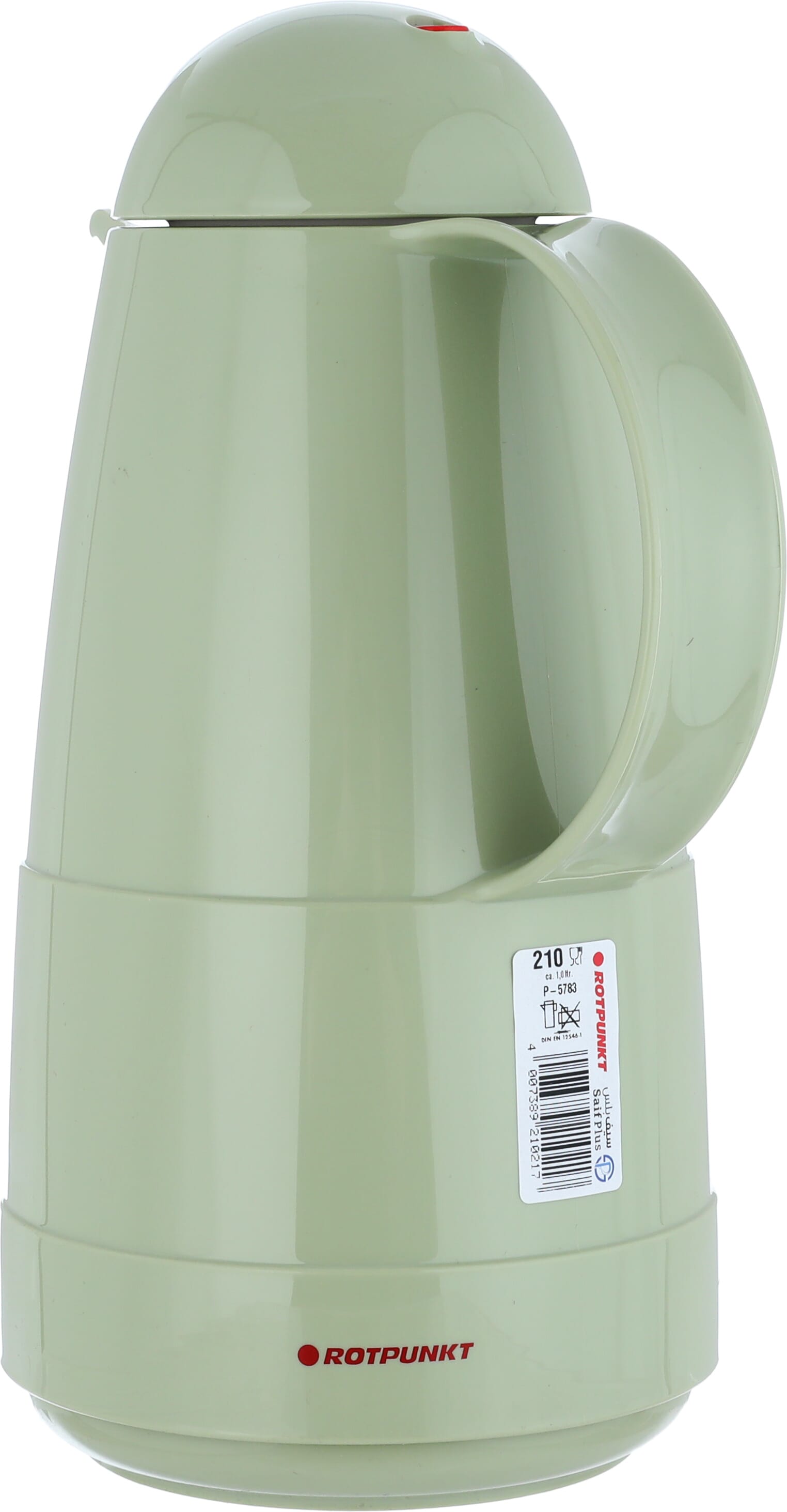 Rotpont thermos, 1 liter, glass inner container, plastic outer shell - green product image 3