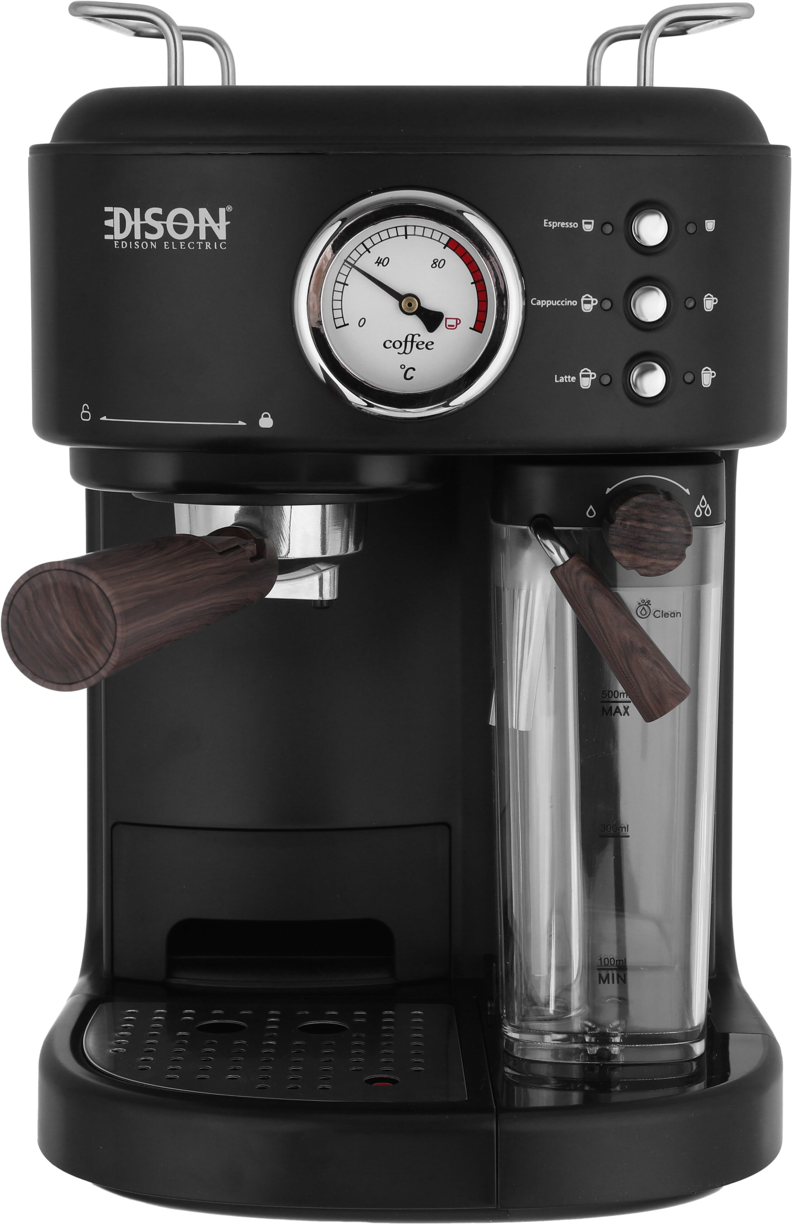 ماكينة قهوة إديسون، 1250 واط، 1.5 لتر - اسود product image