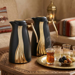 طقم ترامس كارما السيف غاليري، 1/1 لتر، قطعتين، حافظة داخلية زجاج حراري - أسود product image 2