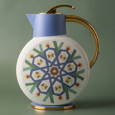 ترمس الجوهرة جلوري، 900 ملل، حافظة داخلية زجاج - متعدد الألوان product image 1