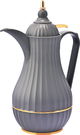Alsaif Gallery Tamim 7 Thermos, 0.35 L, Glass Inner Container, Plastic Outer Body - Dark Grey product image 1