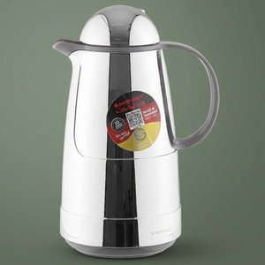 Rotpunkt Thermos, 1 liter, inner material thermal glass - silver product image