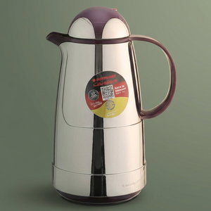 Rotpunkt Thermos, 1 liter, inner material thermal glass - silver product image