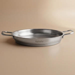 مقلاة أومليت استيل السيف غاليري، 24 ×3.5 سم، بيد - فضي product image