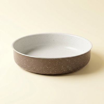 صينية فرن جرانيت السيف غاليري، 32سم، دائري - بني product image 1