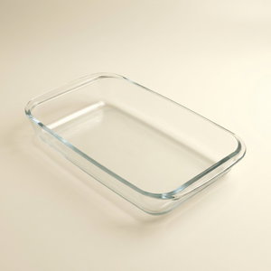 Al Saif Gallery Glass Oven Tray, 1.5 Liter, Rectangle - Transparent product image