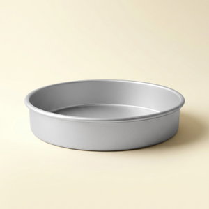 Bake Chef Aluminum Cake Pan, Round, 13x2 inch - Silver product image