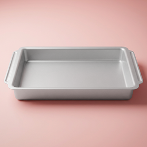 قالب كيك المونيوم بيك شيف، 13×9×2 بوصة، مستطيلة - فضي product image
