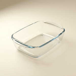 صينية فرن زجاج بيركس، 1.2 لتر، 23×15×7 سم - شفاف product image