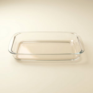 Al Saif Gallery Glass Oven Tray, 2.9 cm, Rectangle - Transparent product image