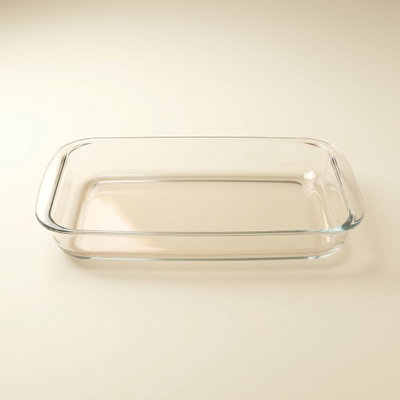 صينية فرن زجاج السيف غاليري، 2.9 سم، مستطيل - شفاف product image 1