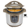 Edison Electric Pressure Pot, Granite Inner Pot, 1200 watt, 8L 10 Cooking Functions, GT801-W/WD1 - Wood Brown product image 1