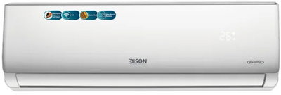 Edison Split Air Conditioner, 18100 BTU, Cool/Heat, Inverter - White product image 1