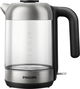غلاية كهربائية زجاج فليبس، 2200 واط، 1.7 لتر، HD9339/81 - شفاف فضي product image 1