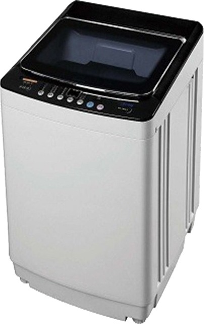 Arrow RO-10TLT Automatic Washing Machine with Dryer, 9 Kg, 410 Watt, Top Load, 8 Programs, LED Display, Child Lock, Tempered Glass Lid - Light Gray product image 1
