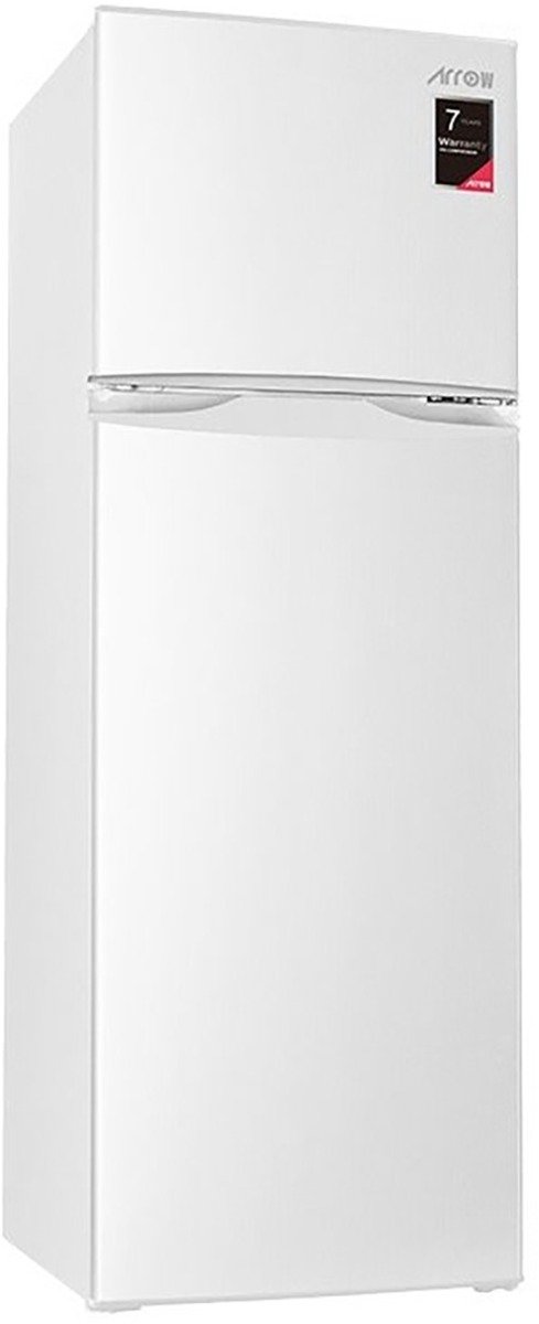 Arrow RO2-490L de Frost Refrigerator, 304 Liters, 11 Cubic Feet, Inverter, 2 Doors, Freezer on Top - White product image 1