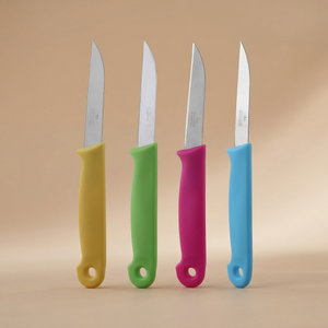 EXCELLENT HOUSEWARE Stainless Steel Knife Set, 16 cm, 4 Pieces - Multicolor product image