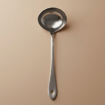 مغرفة طعام استيل السيف غاليري، 10×31 سم - فضي product image 1