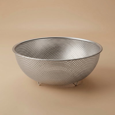 مصفاة ستانلس استيل السيف غاليري، 22.5 سم، دائري عميق - فضي product image 1