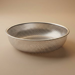مصفاة ستانلس استيل السيف غاليري، 28.5 سم، دائري عميق - فضي product image