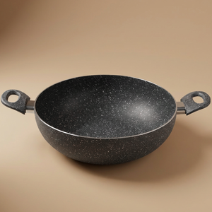 مقلاة جرانيت السيف غاليري (روكي)، 30سم - أسود product image