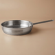 Al Saif Gallery Turkish steel frying pan, 0.6 x 26 cm, handle - silver product image 1