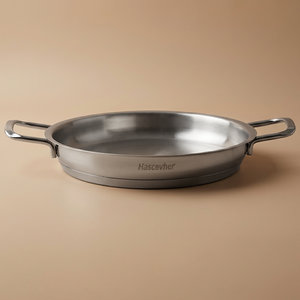 Al Saif Gallery Steel Frying Pan, 22 x 3.5 cm - Silver product image