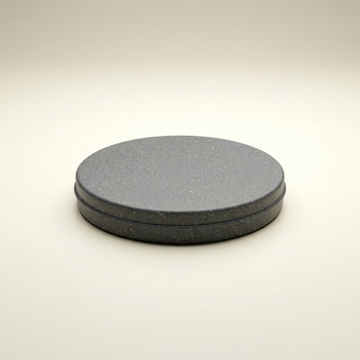 صينية مسطحة جرانيت السيف غاليري، 30سم، غطاء- رمادي product image 1