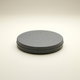 صينية مسطحة جرانيت السيف غاليري، 30سم، غطاء- رمادي product image 1