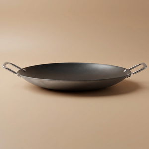 مقلاة استيل السيف غاليري، 36 سم، ايدي جانبية - اسود product image