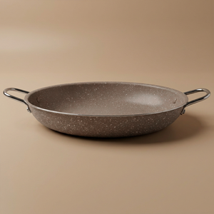 Al Saif Gallery granite frying pan, 32 cm, side handles - brown product image