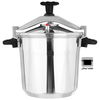 Al Saif Gallery Al Asouf Aluminum Storm Pressure Cooker, Tefal Non-Adhesive Layer, 10L - Silver product image 1