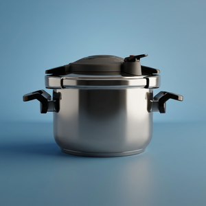 قدر ضغط ستانلس ستيل كوركماز، 10 لتر - فضي اسود product image