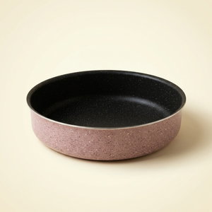 Al Saif Gallery granite oven tray, 28 cm, round - pink product image