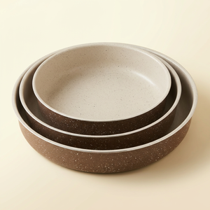 Red Flame Aluminum Oven Trays Set, 3 Pieces - Brown product image
