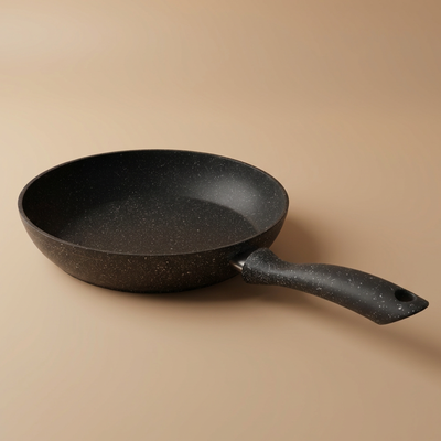 مقلاة جرانيت هاسكفر، 28 سم - رمادي product image 1