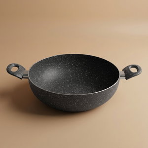 مقلاة جرانيت روكي، 32 سم، عميق - رمادي غامق product image