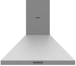 Edison EDGS-FRR-60-9, Built-In Cooker Hood, 60 cm, 3 Speeds, Stainless Steel, Pyramid Design, Silver. product image