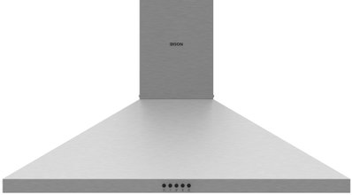 Edison EDGS-FRR-60-10, Built-In Cooker Hood, 90 cm, 3 Speeds, Stainless Steel, Pyramid Design, Silver. product image 1