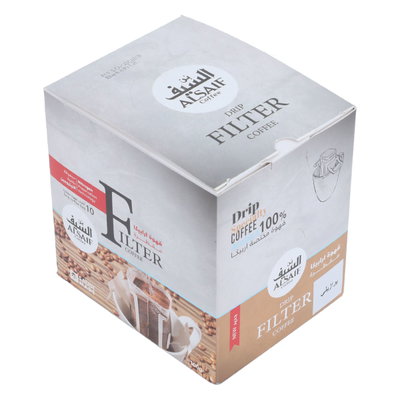 Al Saif Coffee, Brazilian Drip, 10g, 10 Sachets product image 1