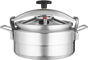 قدر ضغط المونيوم السيف بلص، 7.5 لتر، يد ستانلس ستيل - فضي product image