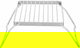 Steel Al Saif Gallery Chair, Small - Silver product image 1