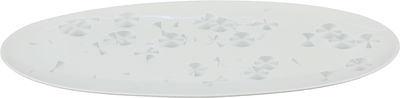 Al Saif Gallery Porcelain Plate, 36x15x1.5 cm, Oval - White product image 1