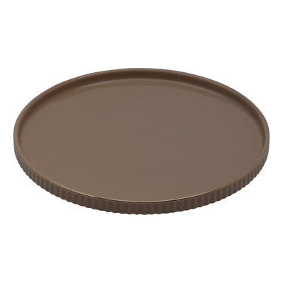 طقم سفرة بورسلان السيف غاليري، 24 قطعة، دائري، مضلع - بني product image 2
