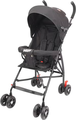 عربة اطفال قابلة للطي فان مومنت، مظلة قابلة للتعديل - اسود product image