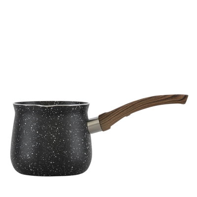 Al Saif Gallery granite bench, 7.5 cm, with wooden handle - black product image 2